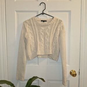 Cropped sweater